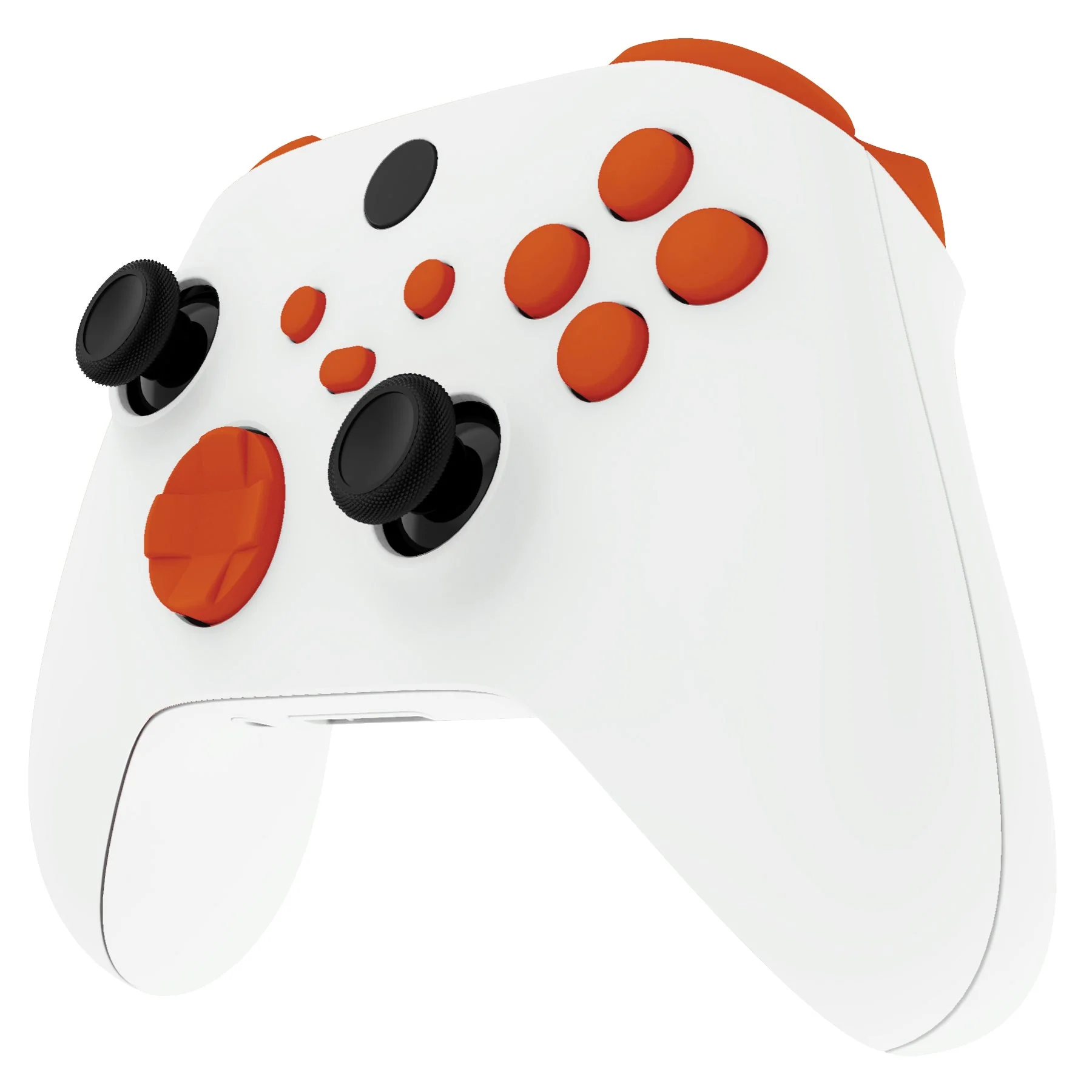 eXtremeRate No Letter Imprint Replacement Full Set Buttons for Xbox Series X & S Controller - Orange - Image 4