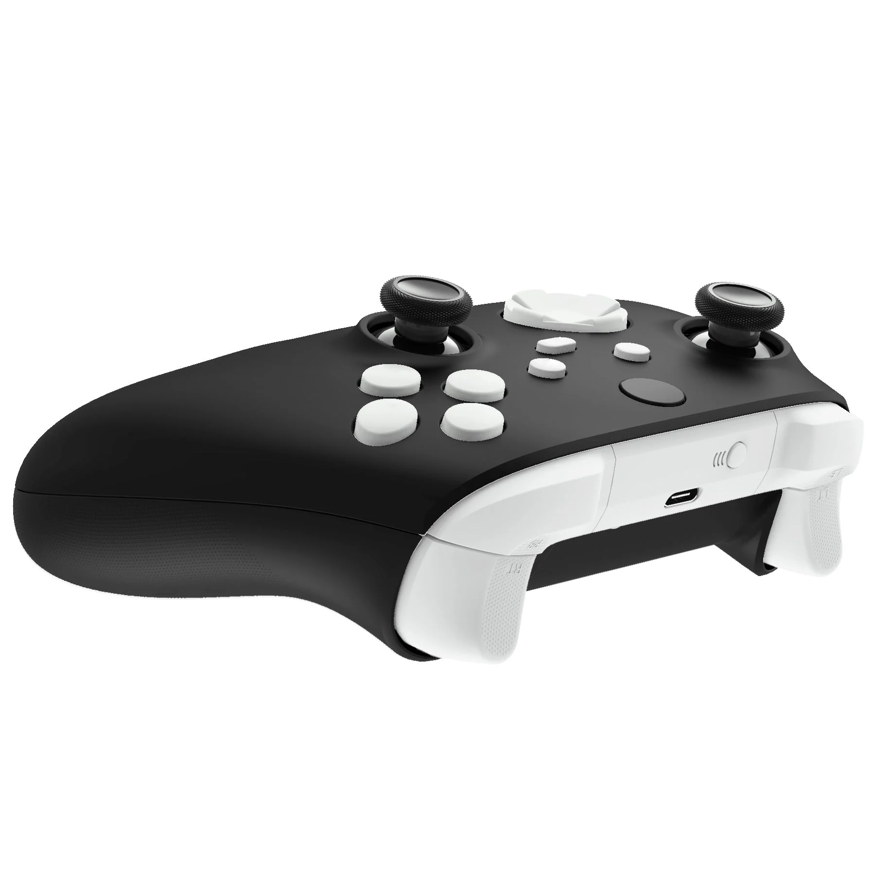 eXtremeRate No Letter Imprint Replacement Full Set Buttons for Xbox Series X & S Controller - White - Image 6