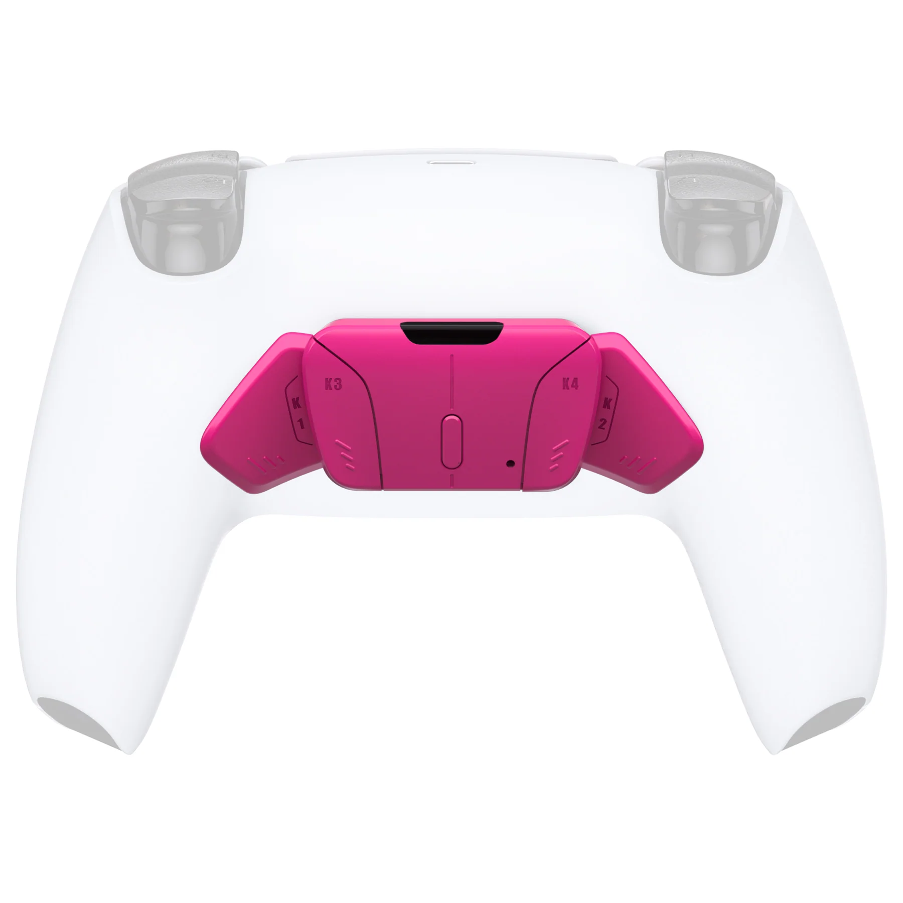eXtremeRate Replacement Redesigned K1 K2 K3 K4 Back Buttons Housing Shell for eXtremeRate RISE4 Remap Kit, Compatible with PS5 Controller - Nova Pink - Image 4