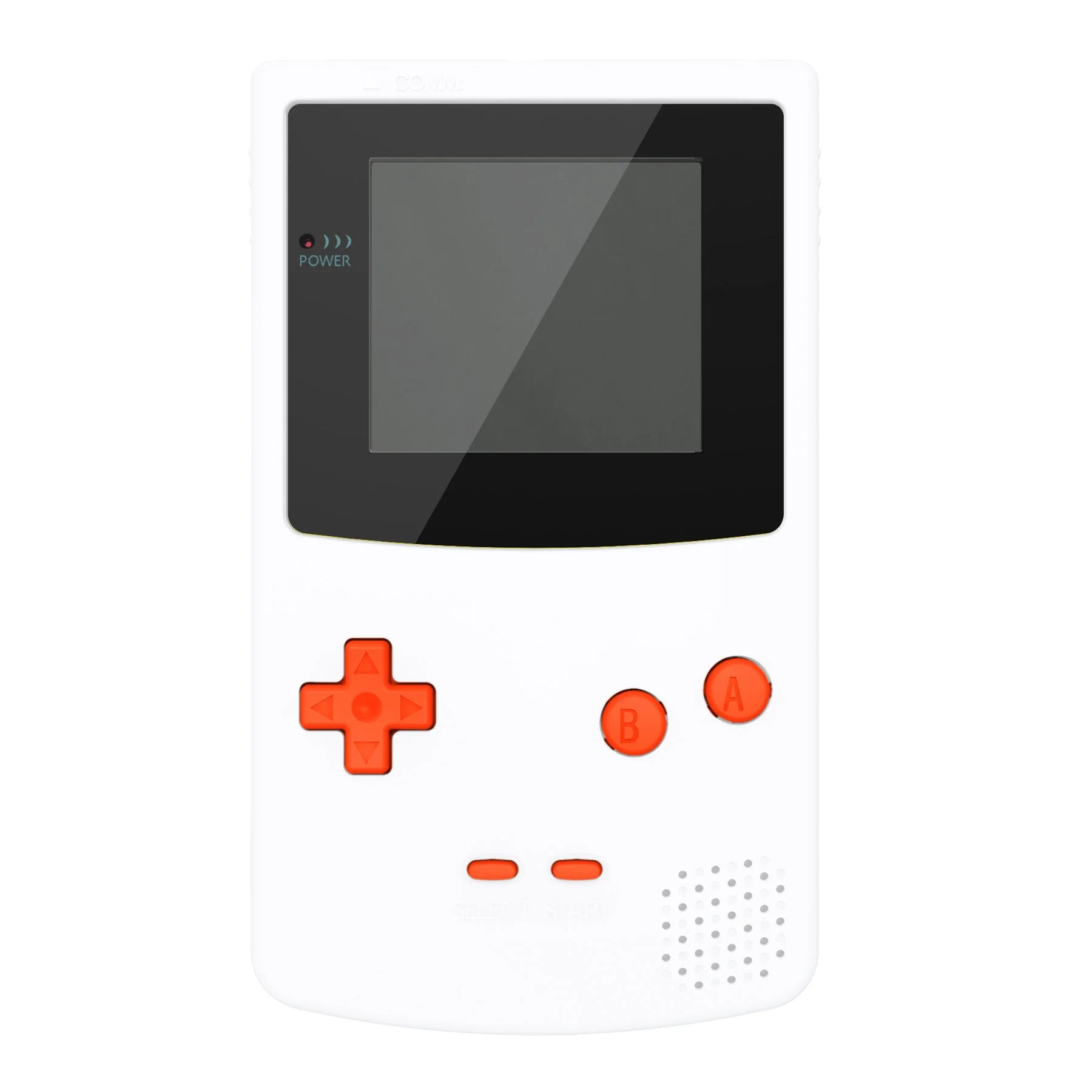 eXtremeRate Replacement Full Set Buttons for Gameboy Color GBC - Orange