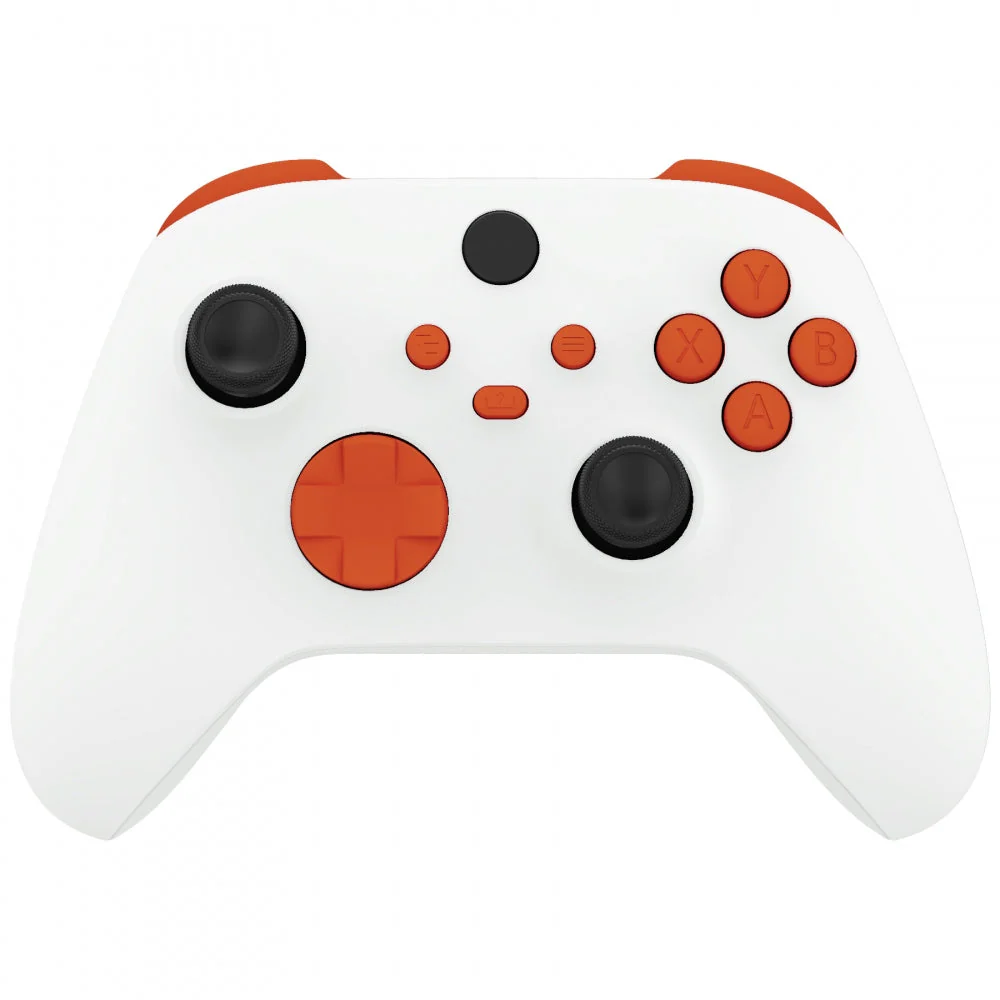 eXtremeRate Replacement Full Set Buttons for Xbox Series X & S Controller - Orange