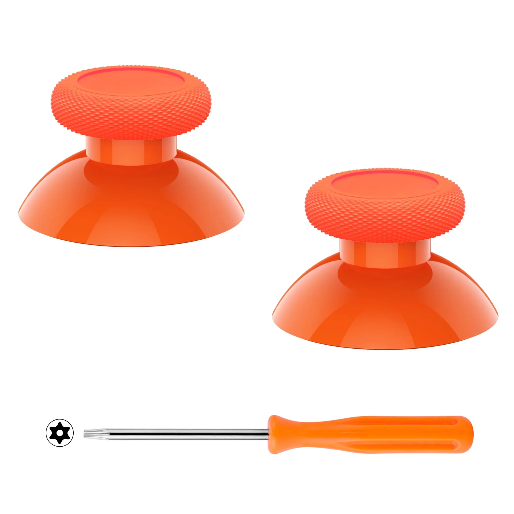 eXtremeRate Replacement Thumbsticks for Xbox Series X/S Controller & Xbox One X/S Controller & Xbox One Standard Controller & Xbox One Elite Controller - Orange