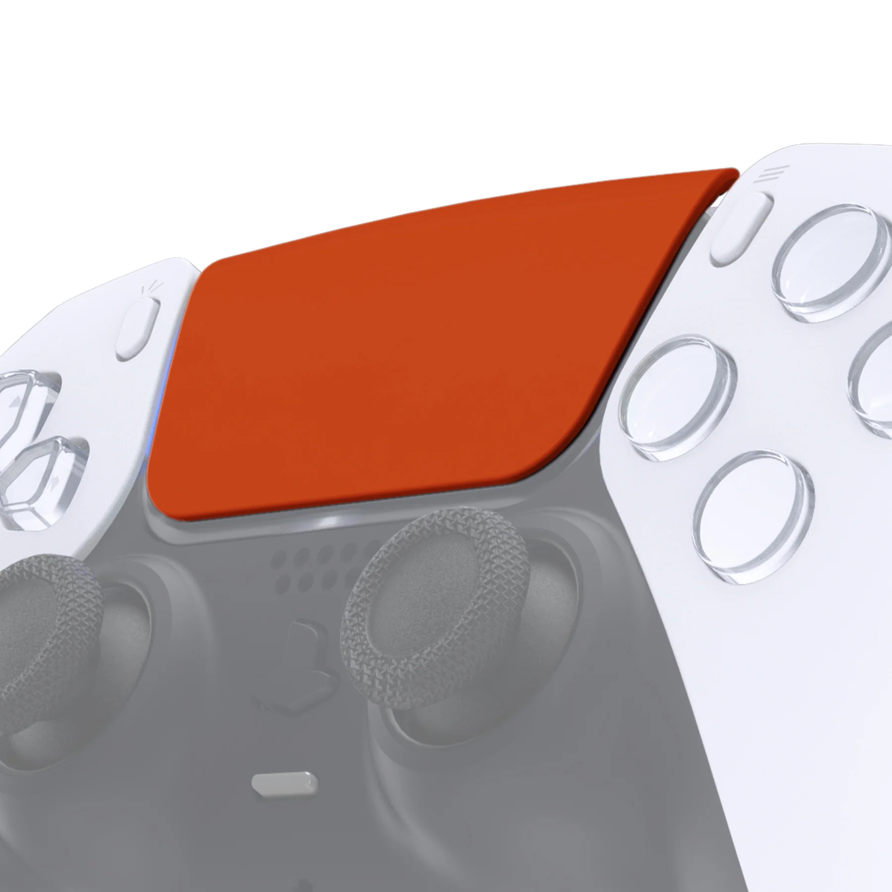 eXtremeRate Replacement Custom Touchpad Cover Compatible with PS5 Controller BDM-010/020/030/040/050/060 - Orange