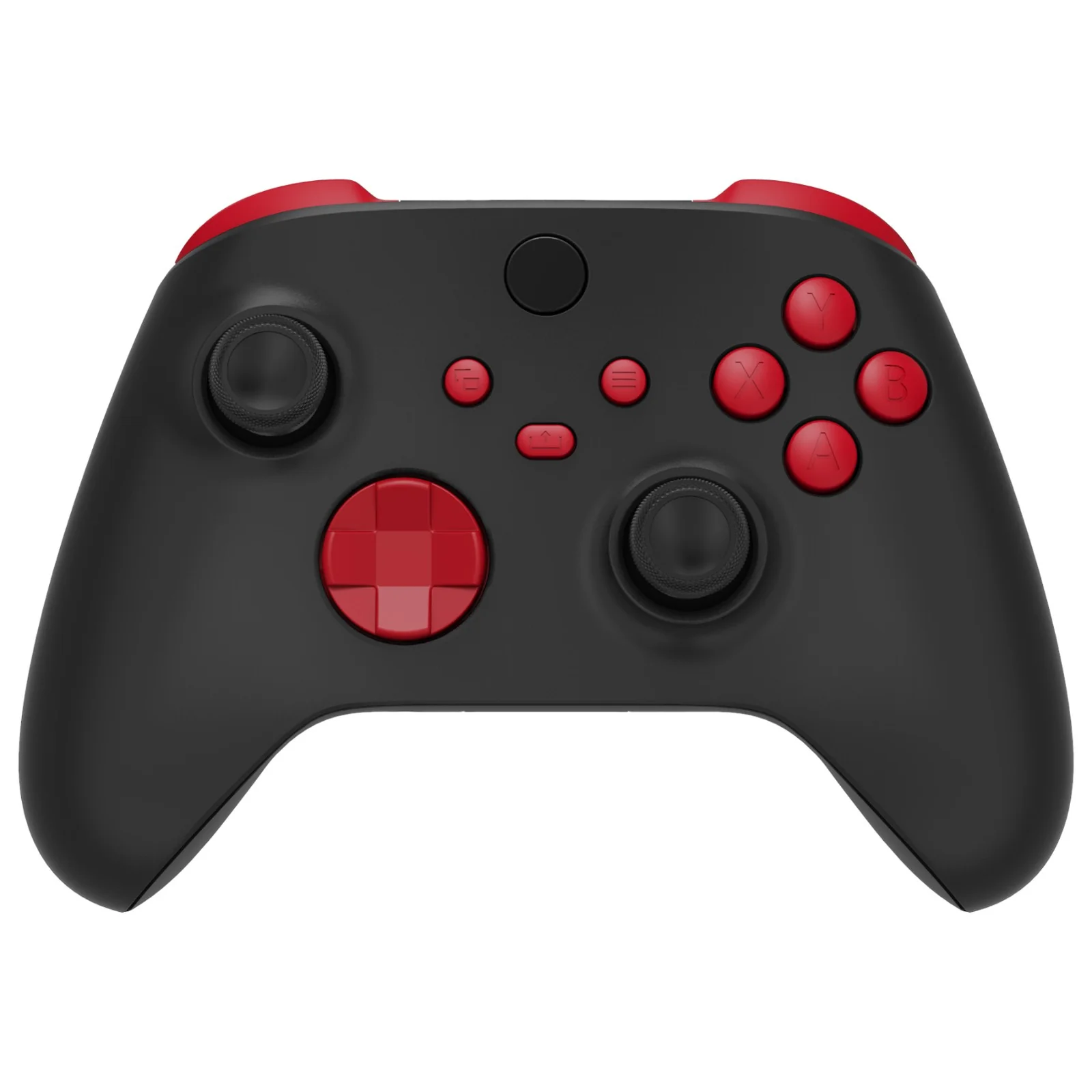 eXtremeRate Replacement Full Set Buttons for Xbox Series X & S Controller - Passion Red