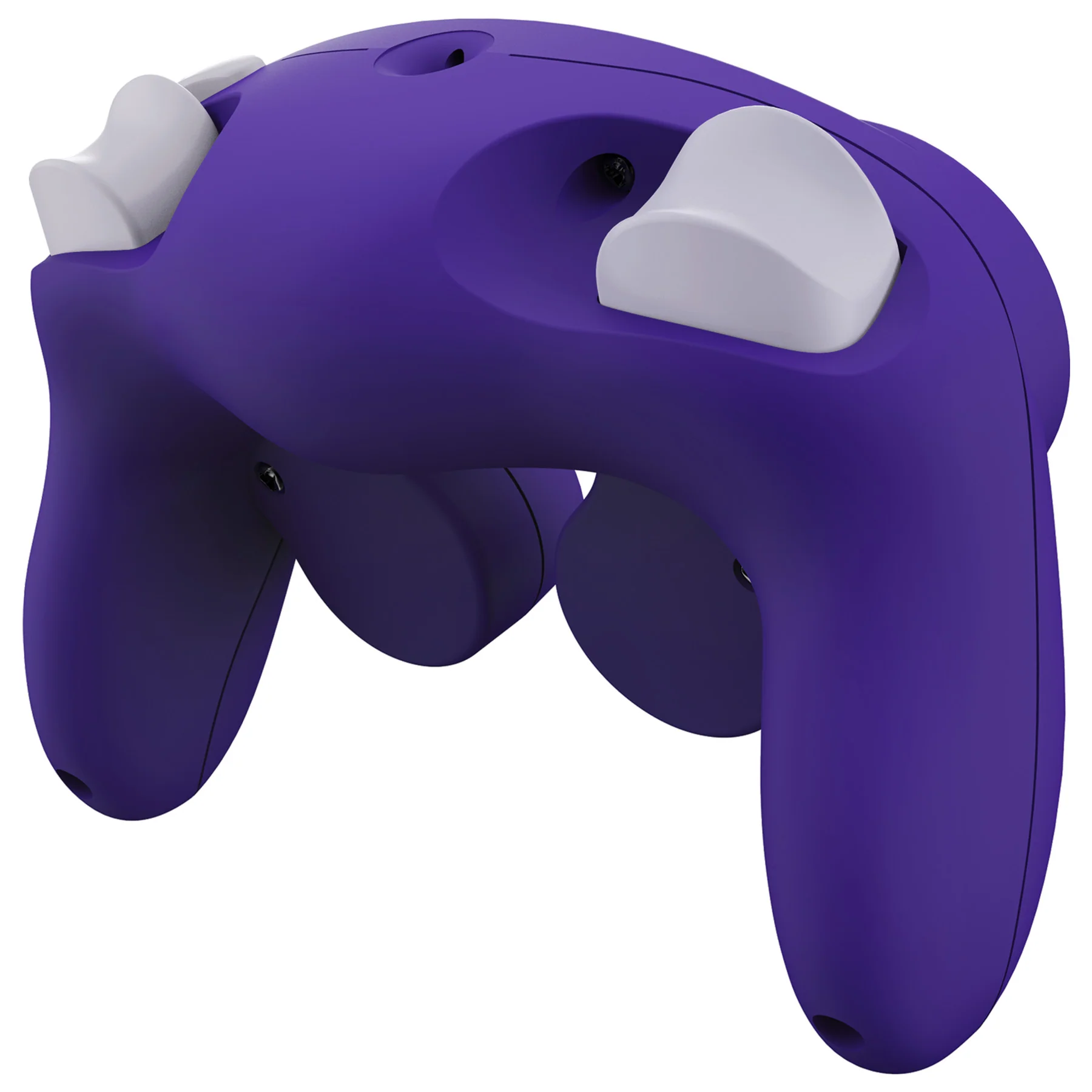 eXtremeRate Replacement Faceplate Backplate with Buttons for Nintendo GameCube Controller NGC - Purple - Image 6