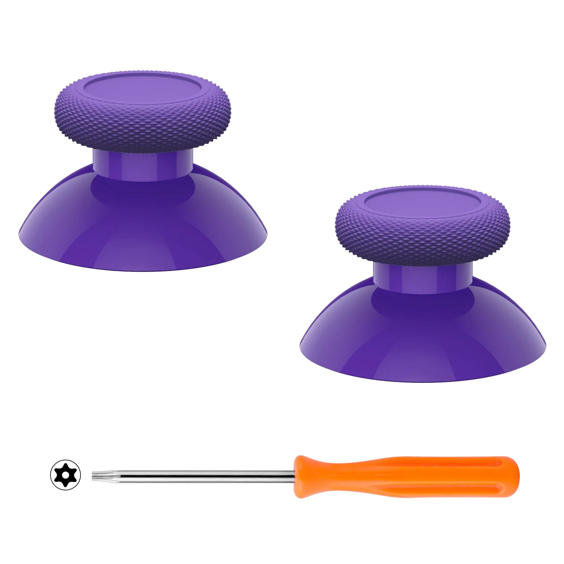 eXtremeRate Replacement Thumbsticks for Xbox Series X/S Controller & Xbox One X/S Controller & Xbox One Standard Controller & Xbox One Elite Controller - Purple