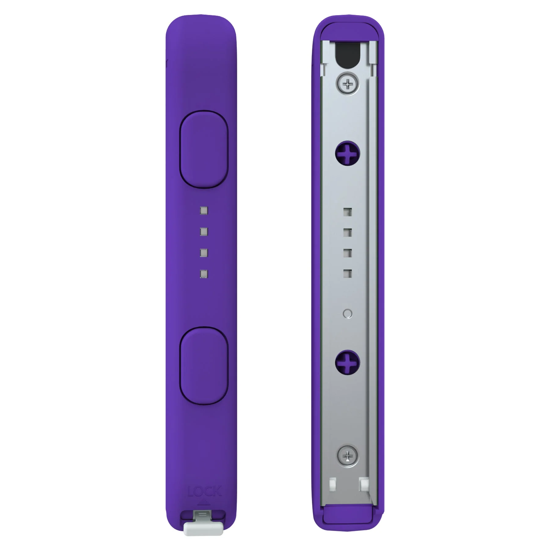 eXtremeRate 2 Pack Custom Replacement shell for Joycon Strap of NS Switch - Purple - Image 6