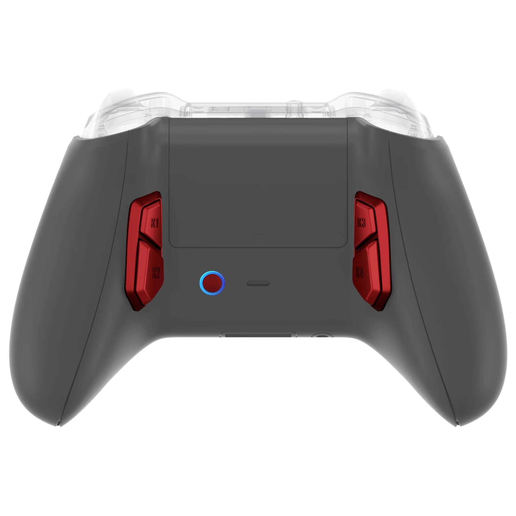 eXtremeRate Redesigned K1 K2 K3 K4 Back Buttons For eXtremerate VICTOR S/X Remap Kit, Compatible With Xbox One X/S & Xbox Series X/S Controller - Scarlet Red