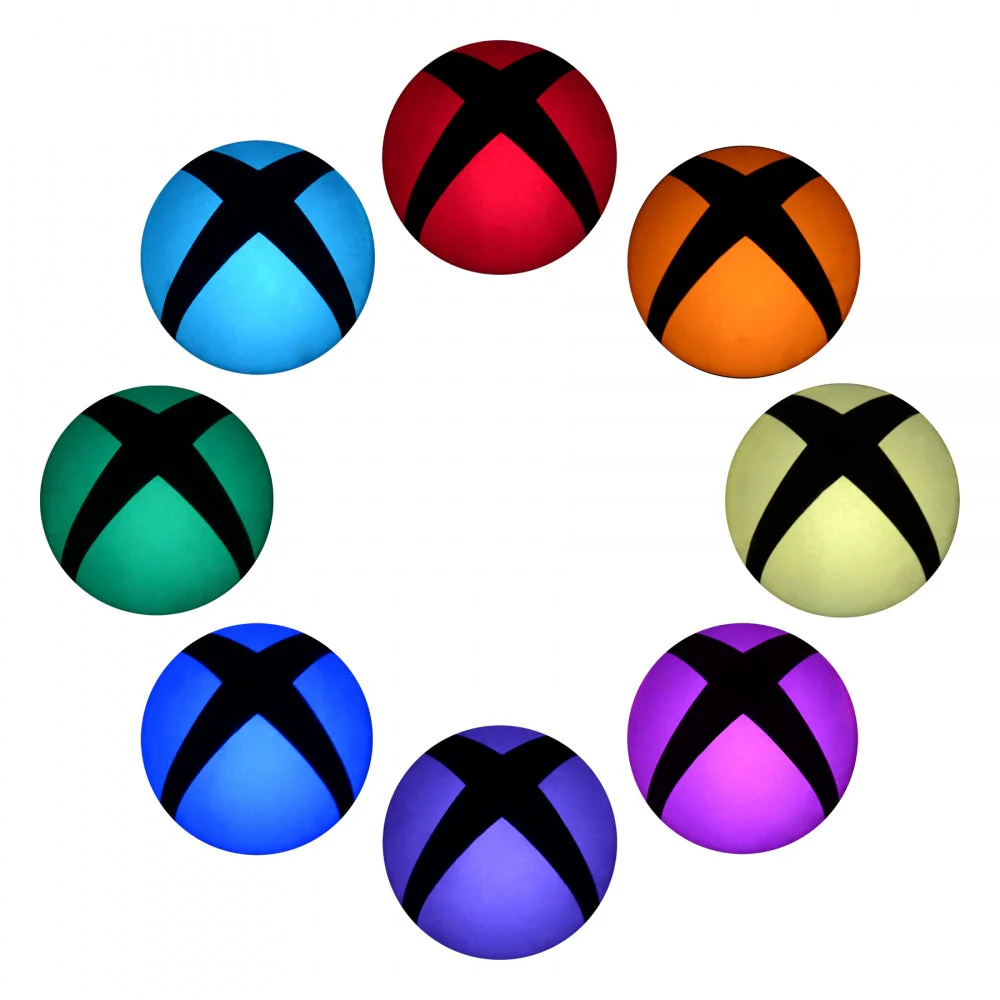 eXtremeRate 5pcs Removable Logo Power Button LED Sticker Decal for Xbox One Console - Light Blue - Image 5