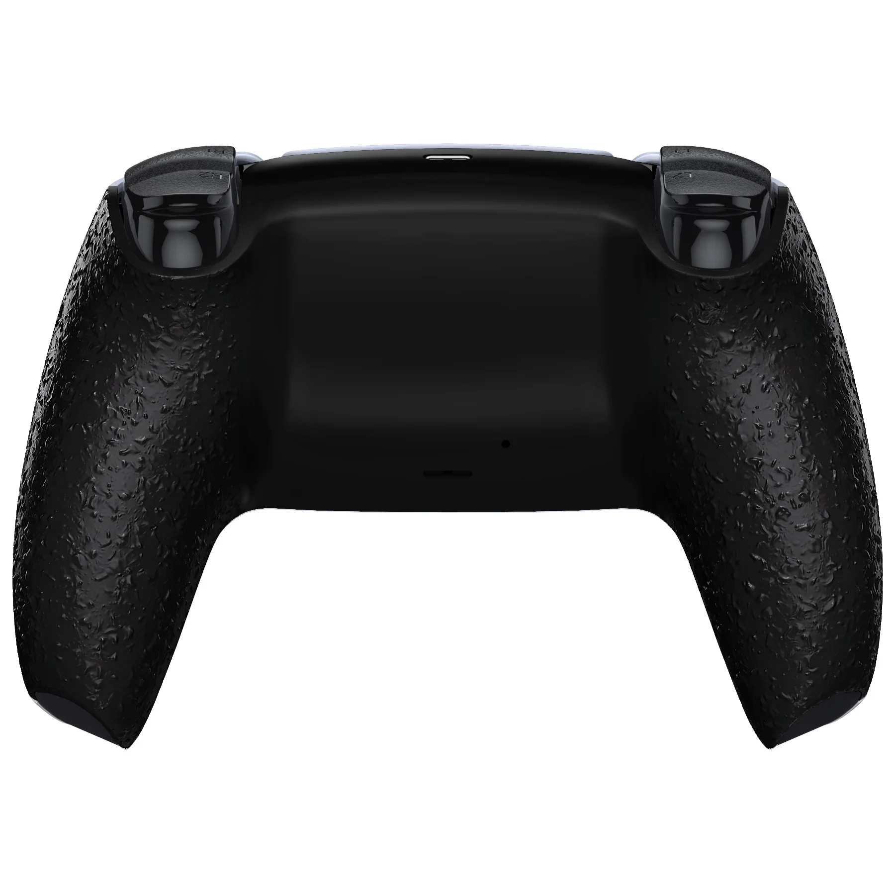 eXtremeRate Replacement Back Housing Bottom Shell Compatible with PS5 Controller BDM-010/020/030/040/050 - Textured Black - Image 2