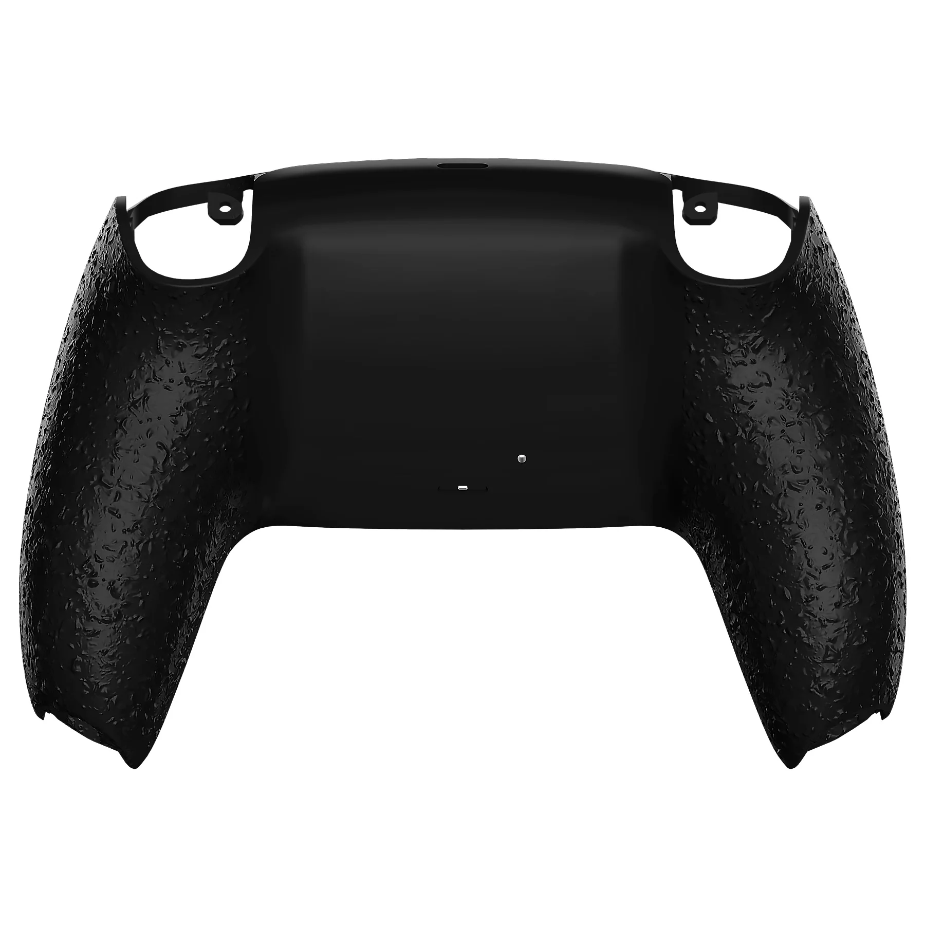 eXtremeRate Replacement Back Housing Bottom Shell Compatible with PS5 Controller BDM-010/020/030/040/050 - Textured Black - Image 6