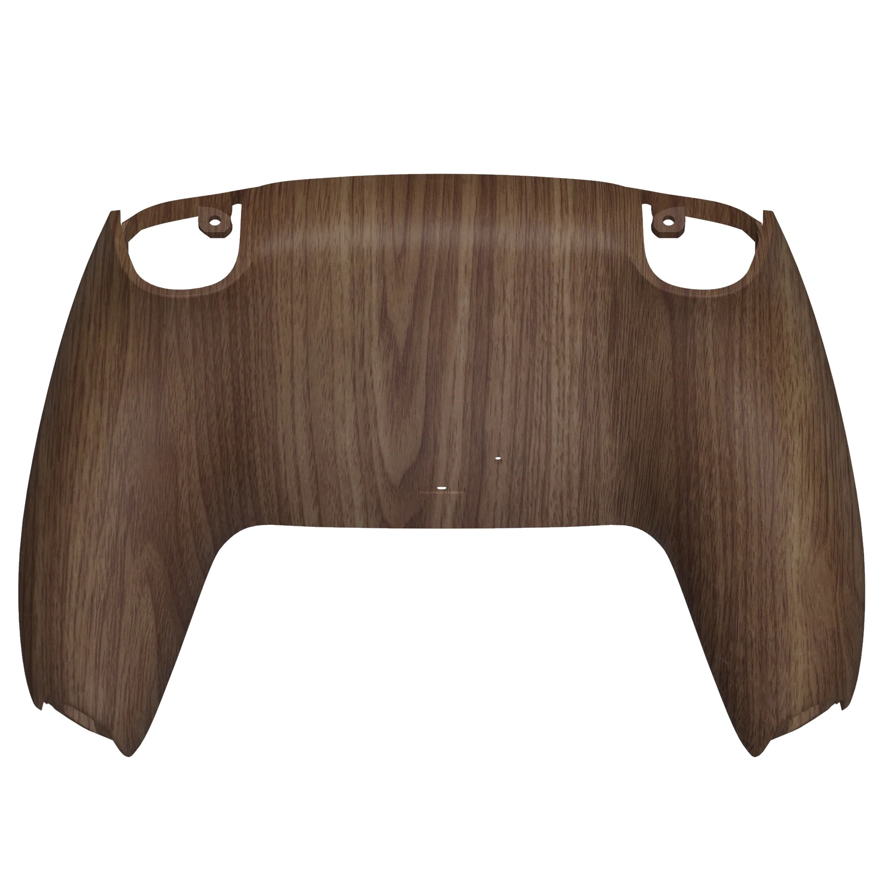 eXtremeRate Replacement Back Housing Bottom Shell Compatible with PS5 Controller BDM-010/020/030/040/050 - Wood Grain - Image 6