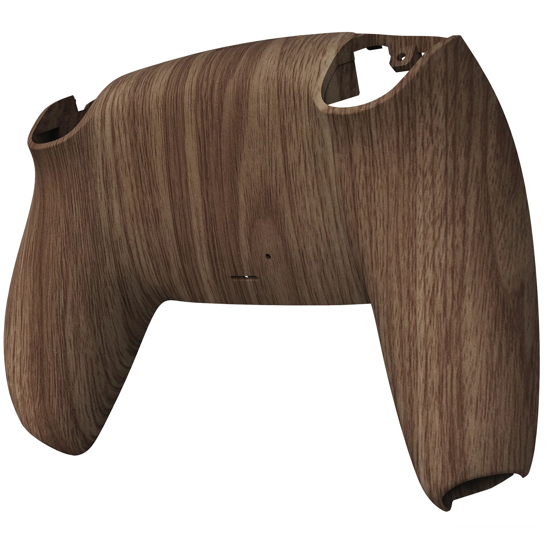 eXtremeRate Replacement Back Housing Bottom Shell Compatible with PS5 Controller BDM-010/020/030/040/050 - Wood Grain - Image 8