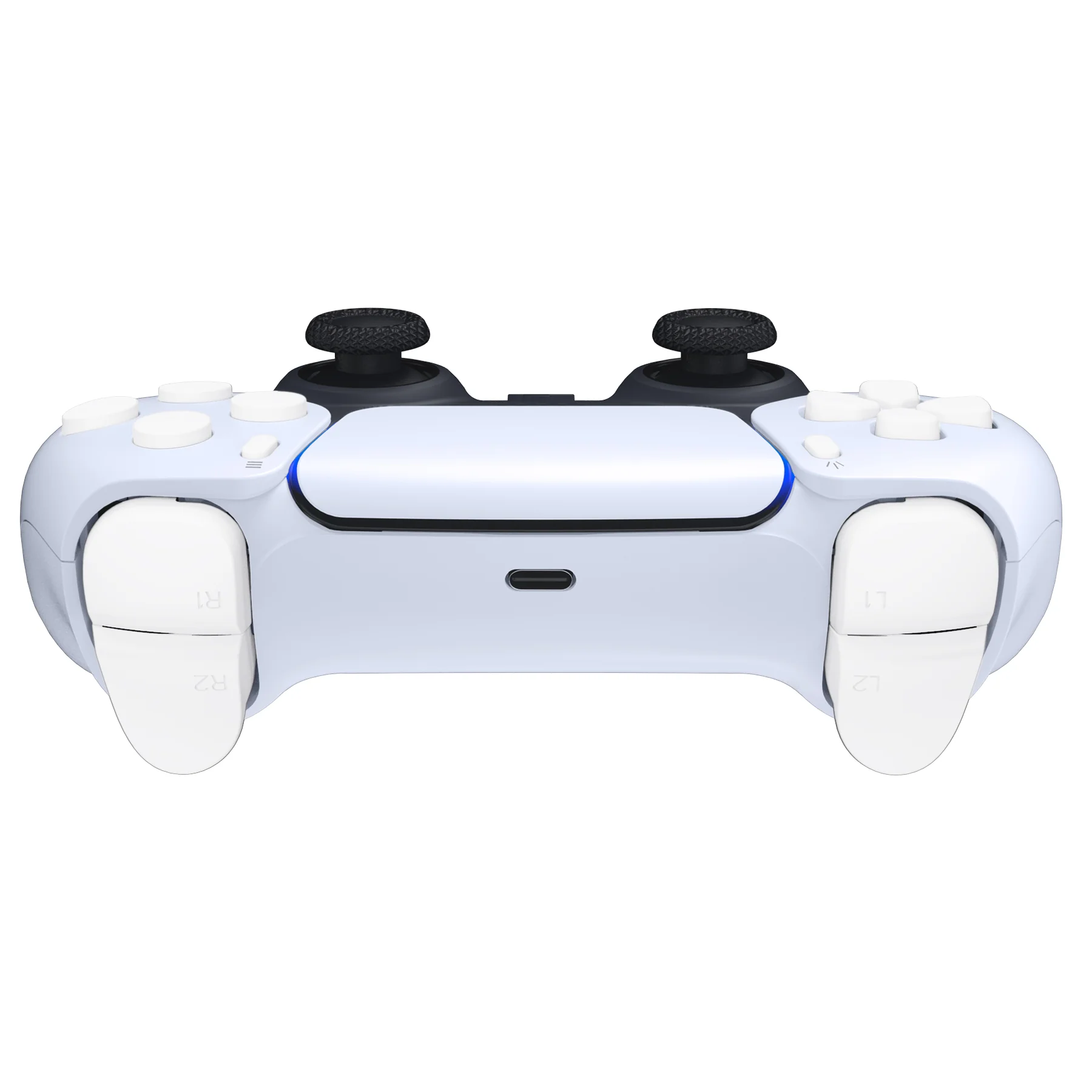 eXtremeRate Replacement Full Set Buttons Compatible with PS5 Controller BDM-010/020 - White - Image 7
