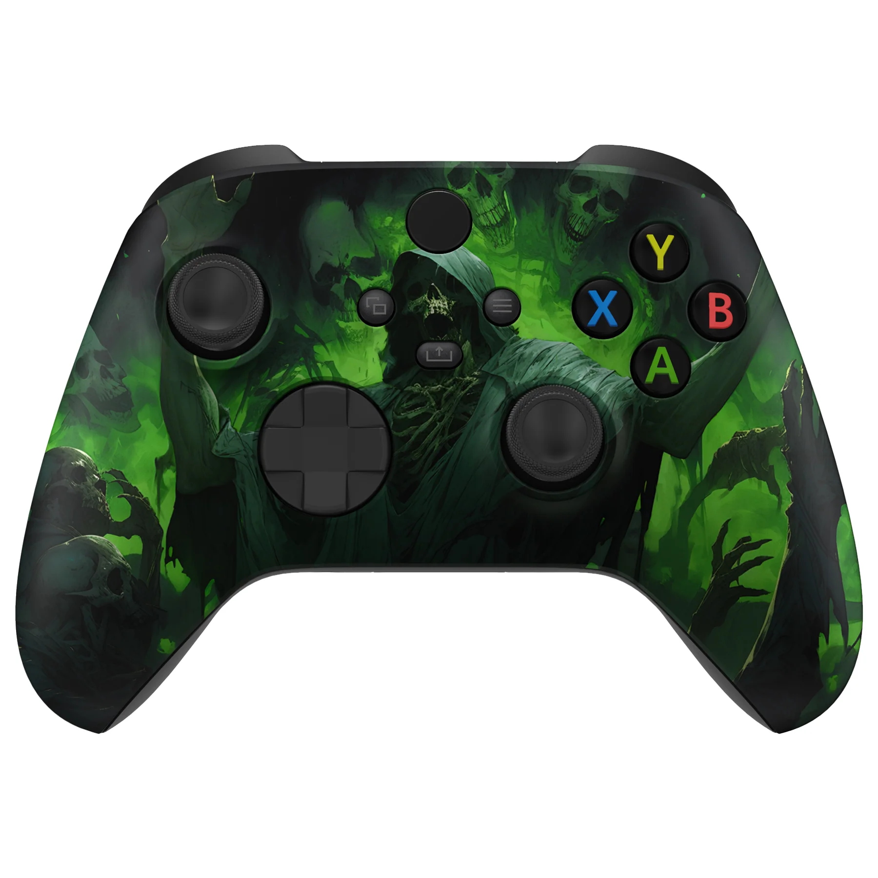 eXtremeRate Replacement Front Housing Shell For Xbox Series X & S Controller - Dark Carnival