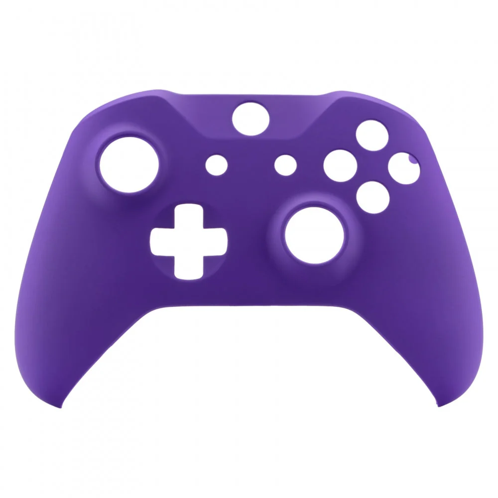 eXtremeRate Replacement Front Housing Shell with Side Rails Panel for Xbox One X & S Controller (Model 1708) - Purple - Image 11