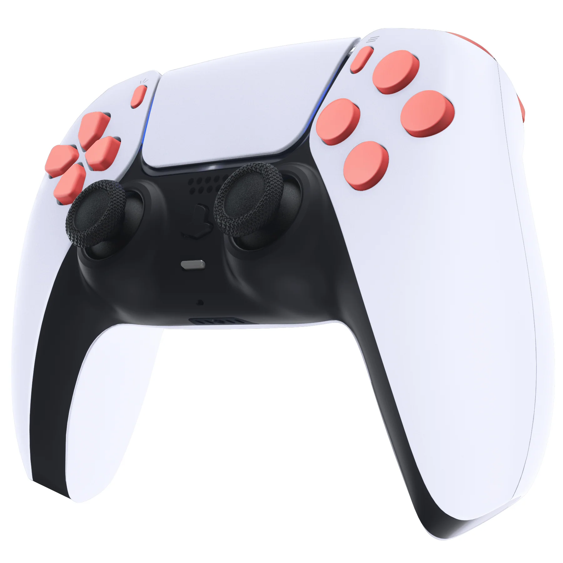 eXtremeRate Replacement Full Set Buttons Compatible with PS5 Controller BDM-030/040/050/060 - Coral - Image 5