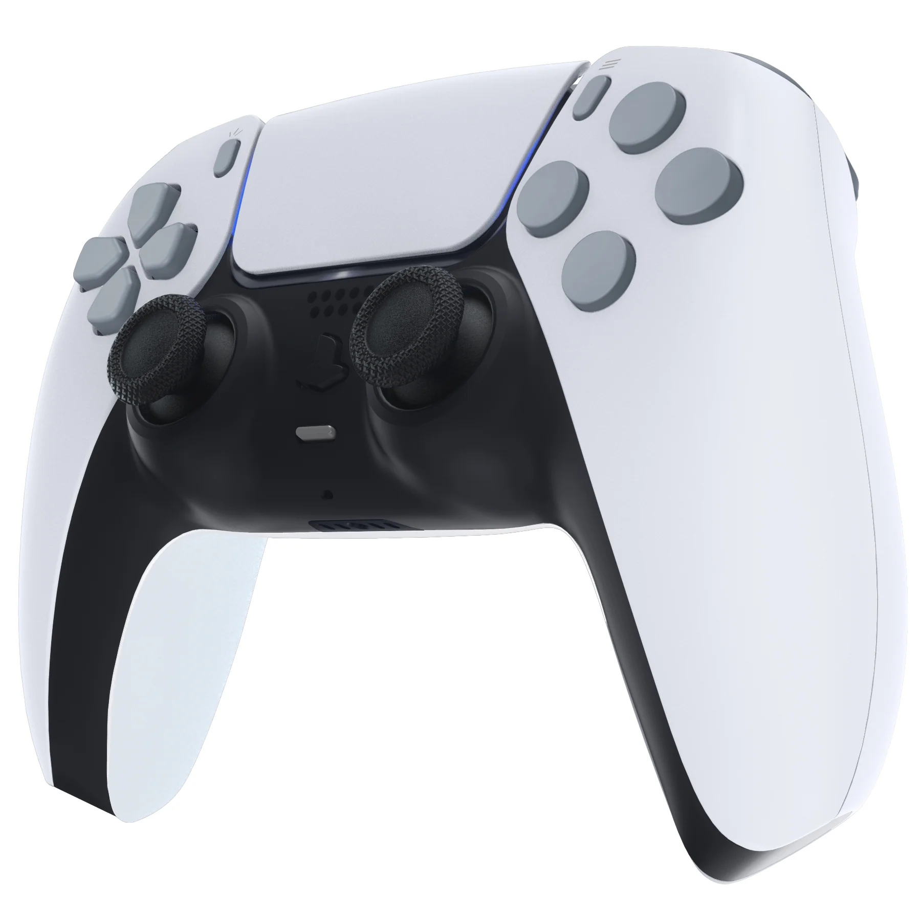 eXtremeRate Replacement Full Set Buttons Compatible with PS5 Controller BDM-030/040/050/060 - New Hope Gray - Image 5