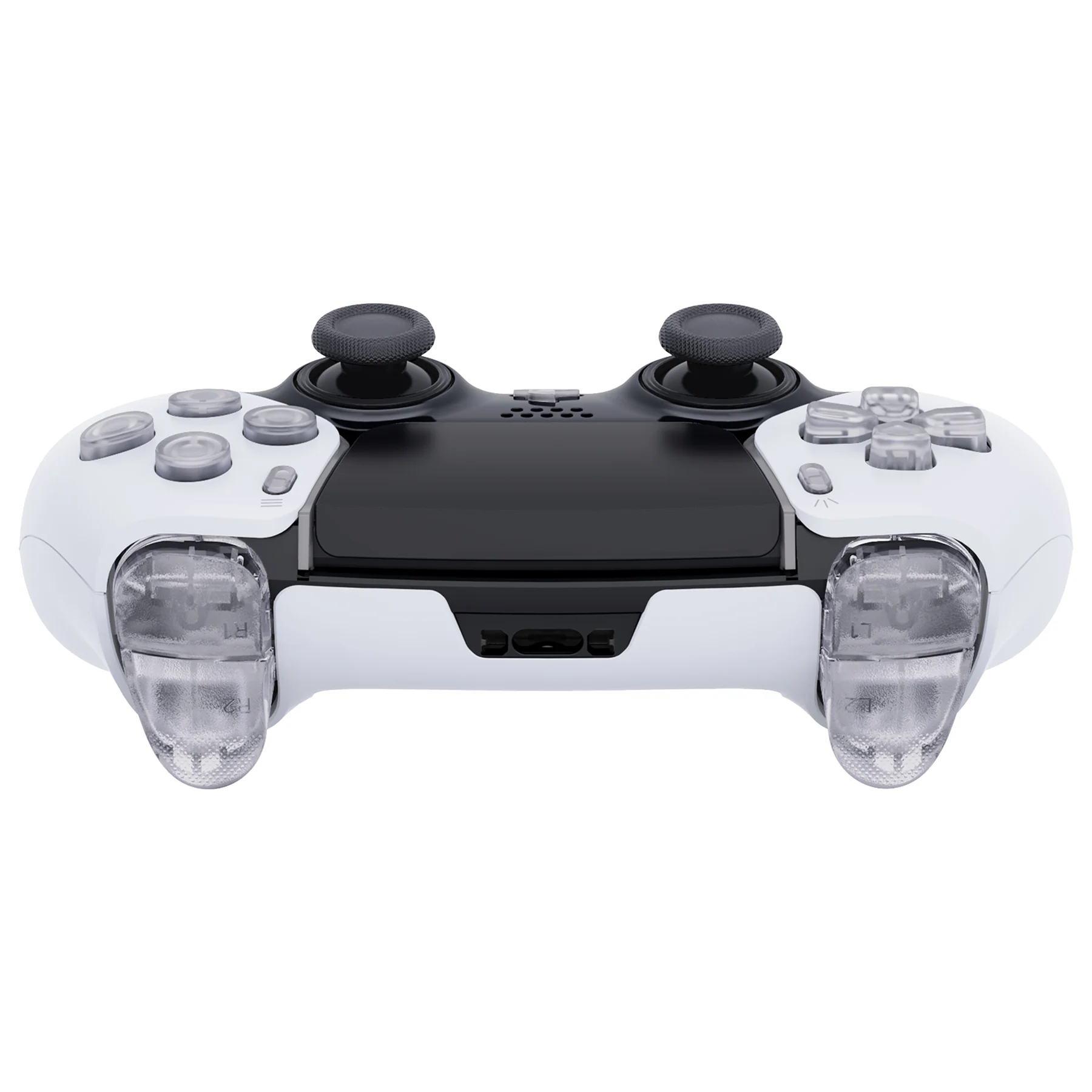 eXtremeRate Replacement Full Set Buttons Compatible with PS5 Edge Controller - Clear - Image 6