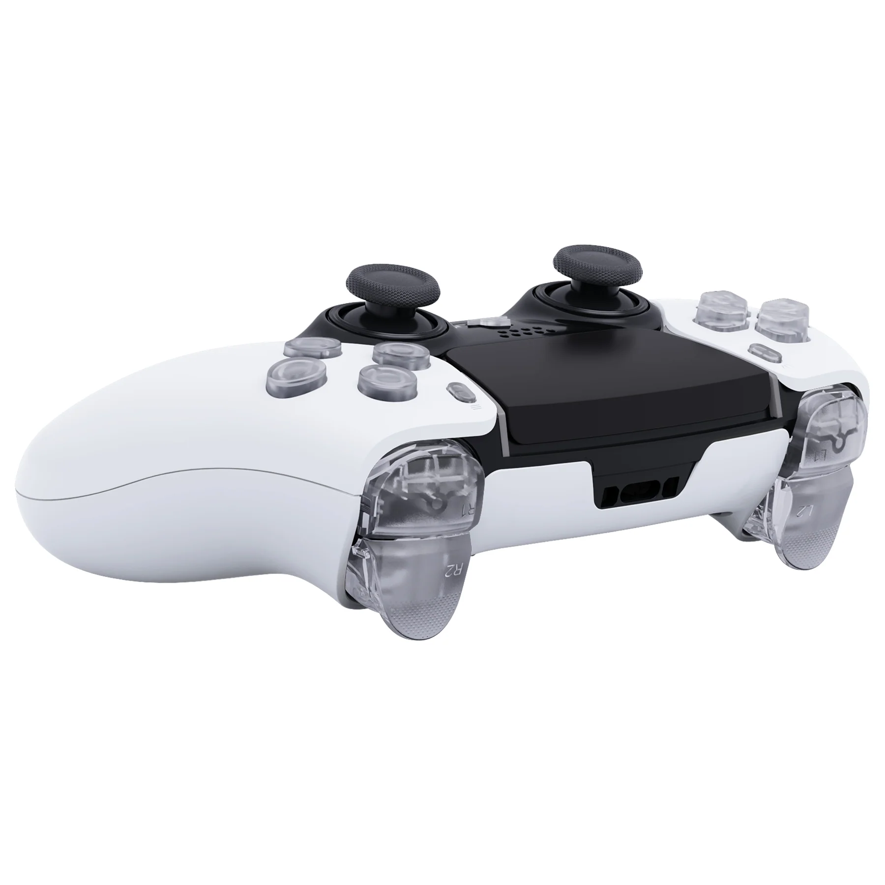 eXtremeRate Replacement Full Set Buttons Compatible with PS5 Edge Controller - Clear - Image 7