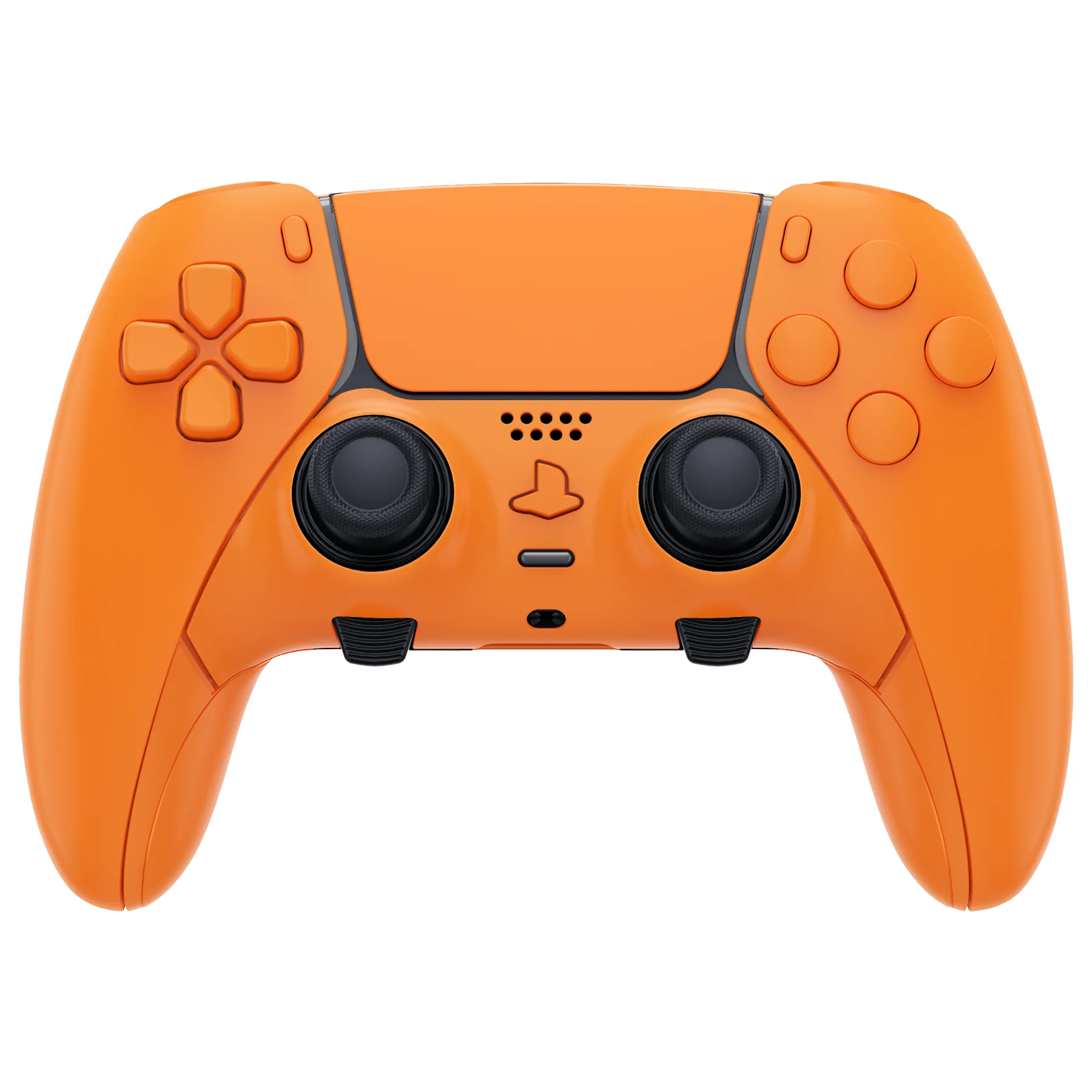 eXtremeRate Replacement Full Set Shells with Buttons Compatible with PS5 Edge Controller - Royal Orange