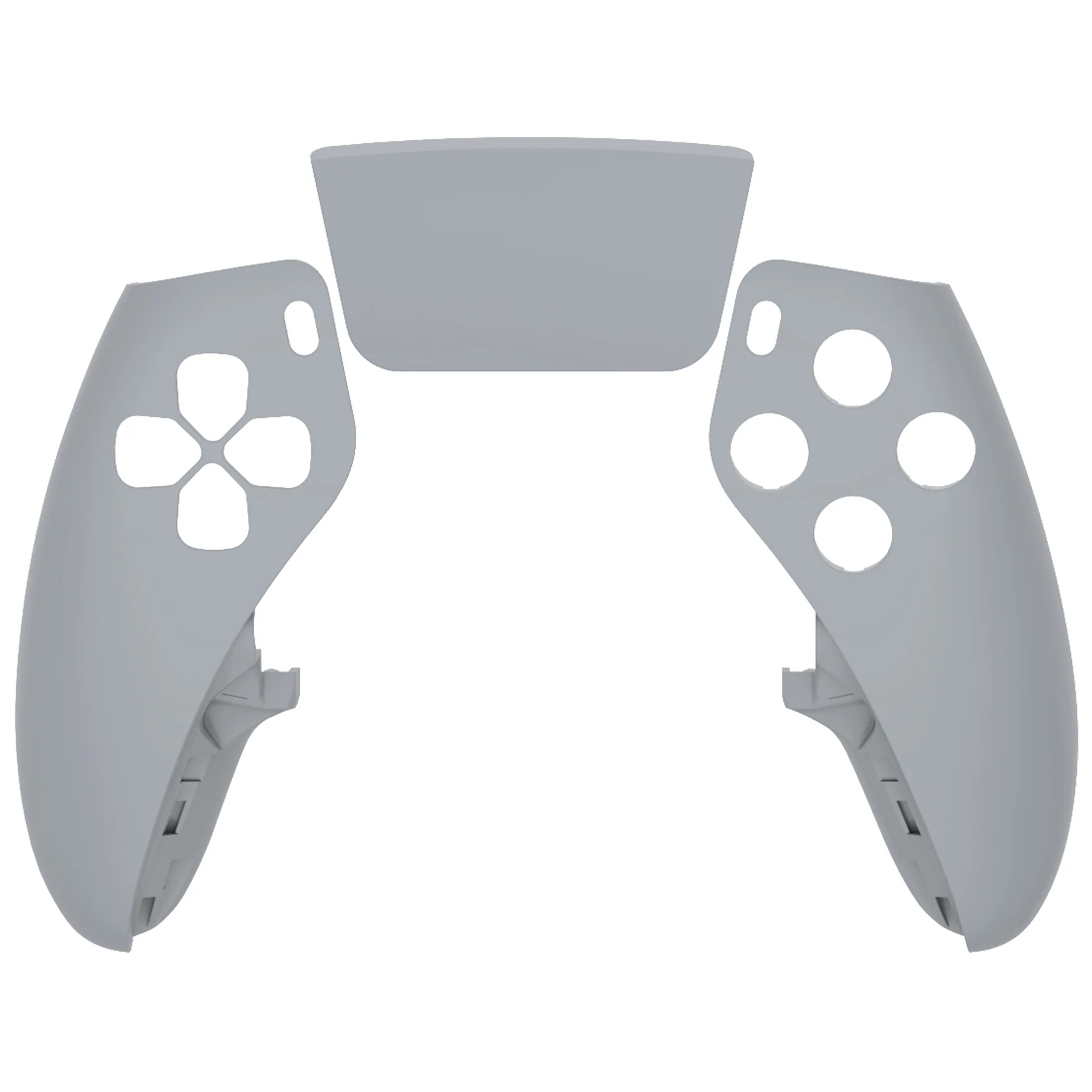 eXtremeRate Replacement Left Right Front Housing Shell with Touchpad Compatible with PS5 Edge Controller - New Hope Gray - Image 7