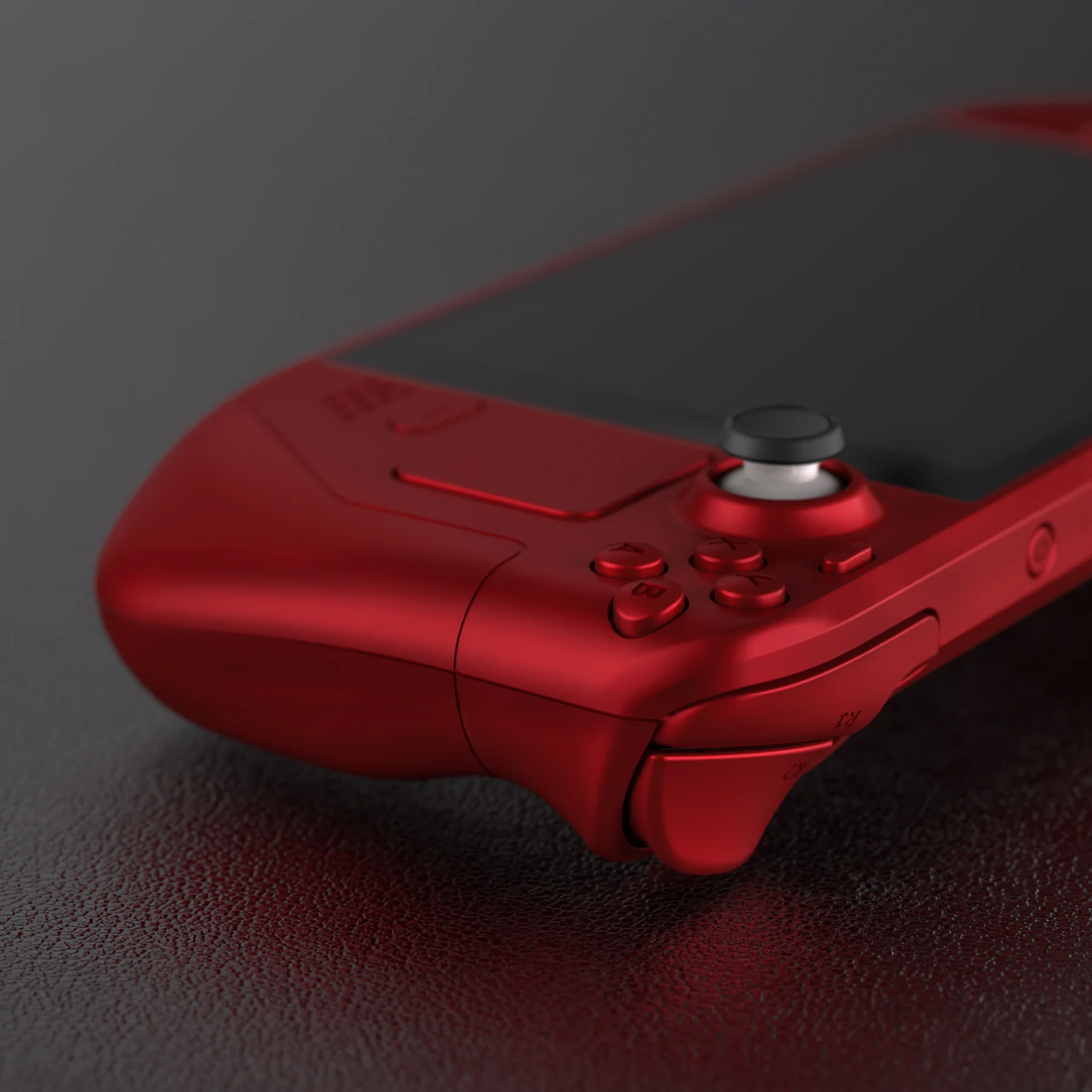 eXtremeRate Custom Full Set Shell with Buttons for Steam Deck LCD - Scarlet Red - Image 8