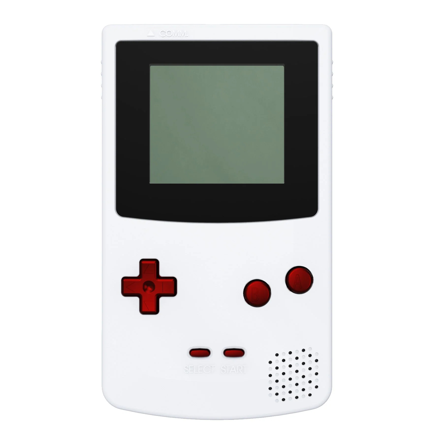 eXtremeRate Replacement Full Set Buttons for Gameboy Color GBC - Scarlet Red