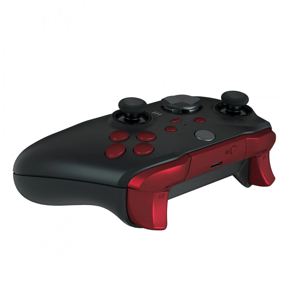 eXtremeRate Replacement Buttons Kit for Xbox One Elite Series 2 & Elite 2 Core Controller - Scarlet Red - Image 5
