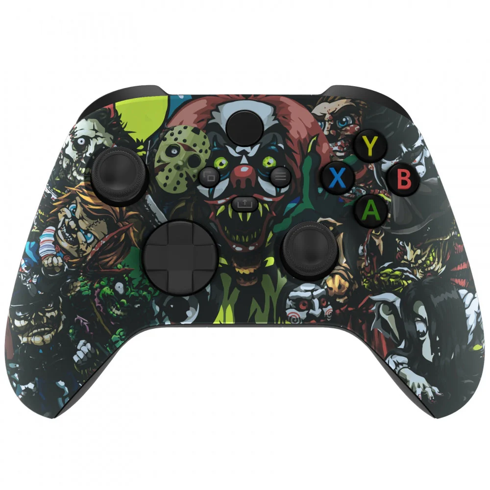 eXtremeRate Replacement Front Housing Shell for Xbox Series X & S Controller - Scary Party