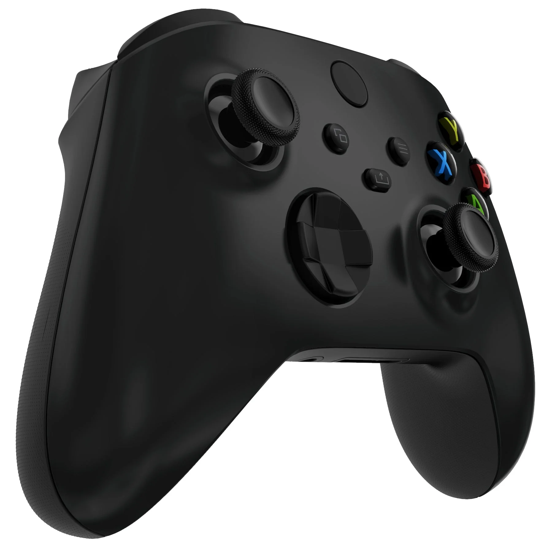 eXtremeRate Replacement Front Housing Shell for Xbox Series X & S Controller - Solid Black - Image 5
