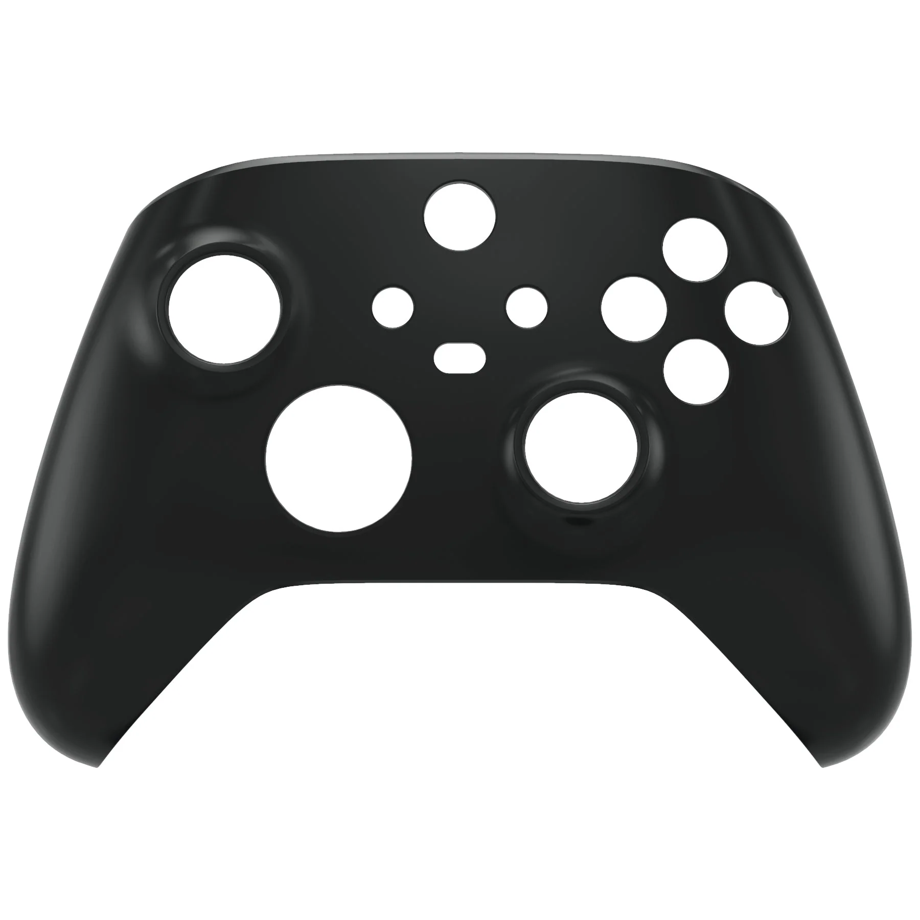 eXtremeRate Replacement Front Housing Shell for Xbox Series X & S Controller - Solid Black - Image 8