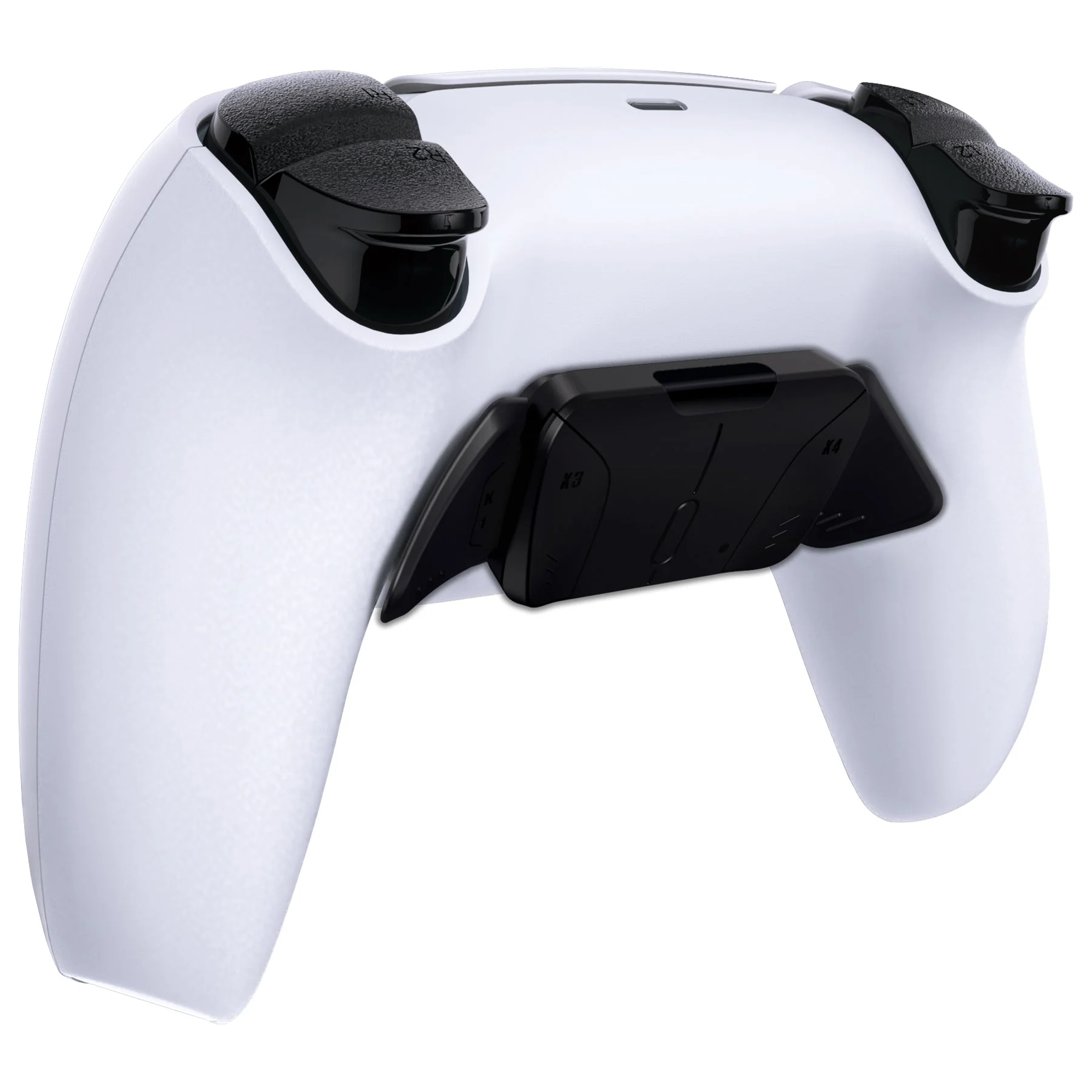 eXtremeRate Replacement Redesigned K1 K2 K3 K4 Back Buttons Housing Shell for eXtremeRate RISE4 Remap Kit, Compatible with PS5 Controller - Solid Black - Image 6
