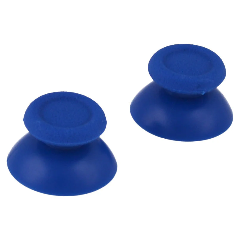 eXtremeRate Replacement 3D Analog Thumbsticks Compatible with PS4 Controller - Solid Blue