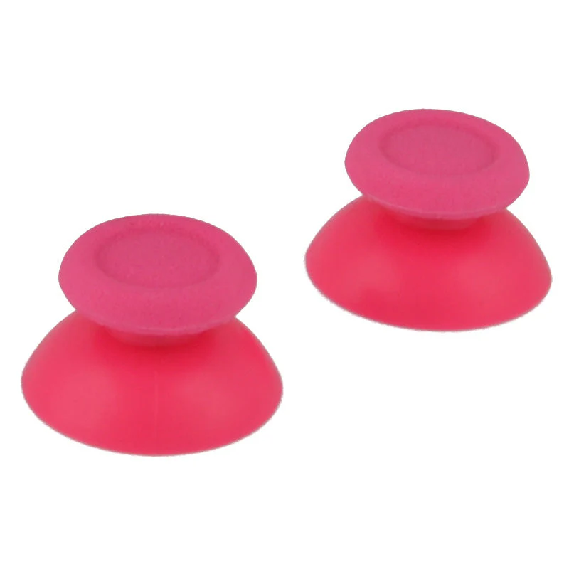 eXtremeRate Replacement 3D Analog Thumbsticks Compatible with PS4 Controller - Solid Pink