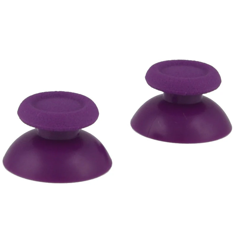 eXtremeRate Replacement 3D Analog Thumbsticks Compatible with PS4 Controller - Solid Purple