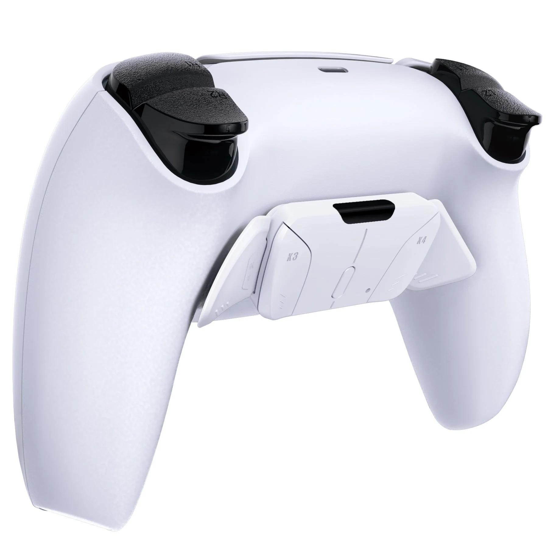 eXtremeRate Replacement Redesigned K1 K2 K3 K4 Back Buttons Housing Shell for eXtremeRate RISE4 Remap Kit, Compatible with PS5 Controller - Solid White - Image 5