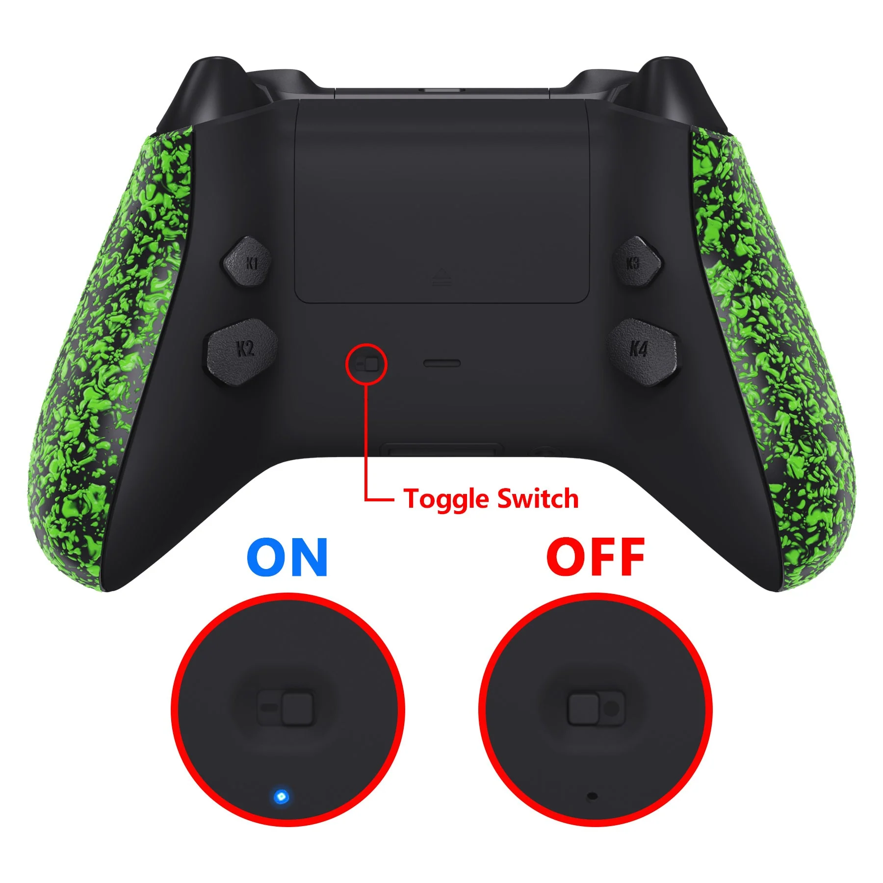 eXtremeRate Hope Remap kit for Xbox Series X & S Controller - Textured Green - Image 8