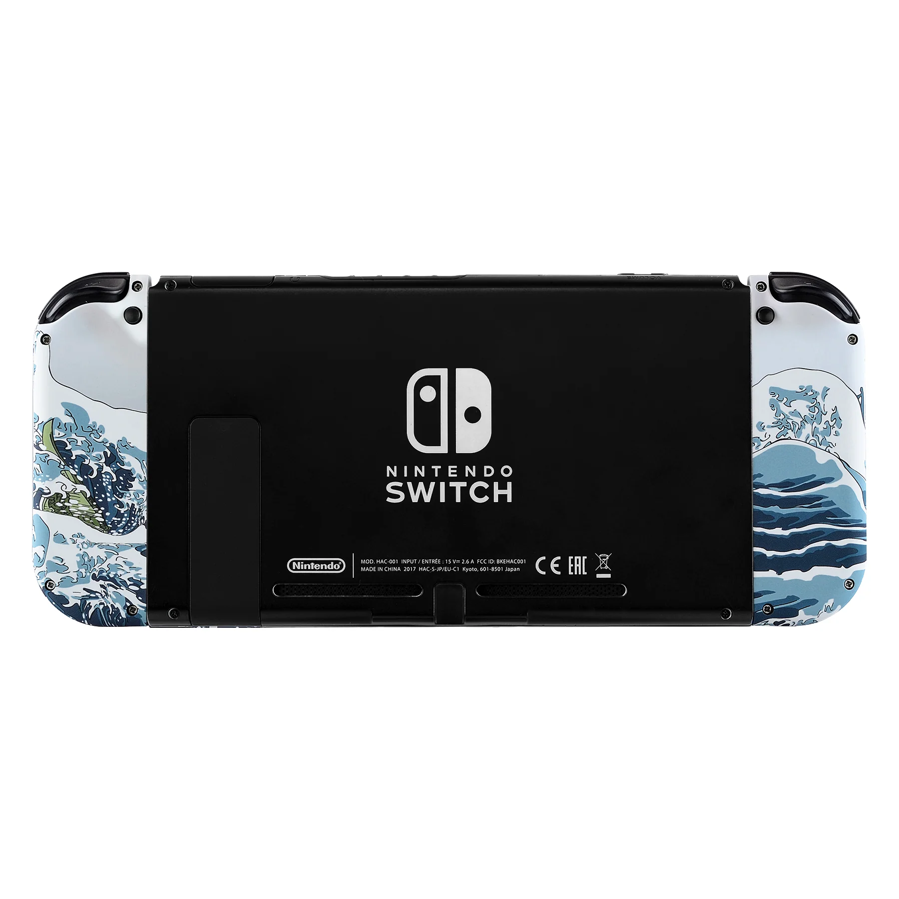 eXtremeRate Dpad Version Replacement Full Set Shell Case with Buttons for Joycon of NS Switch - The Great Wave - Image 7