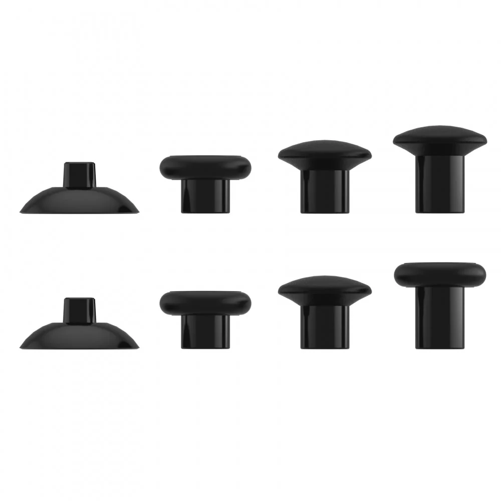 eXtremeRate ThumbsGear Interchangeable Ergonomic Thumbstick for Xbox Series X/S Controller & Xbox One Controller & Xbox One Elite Controller & Xbox One X/S Controller - Black - Image 4
