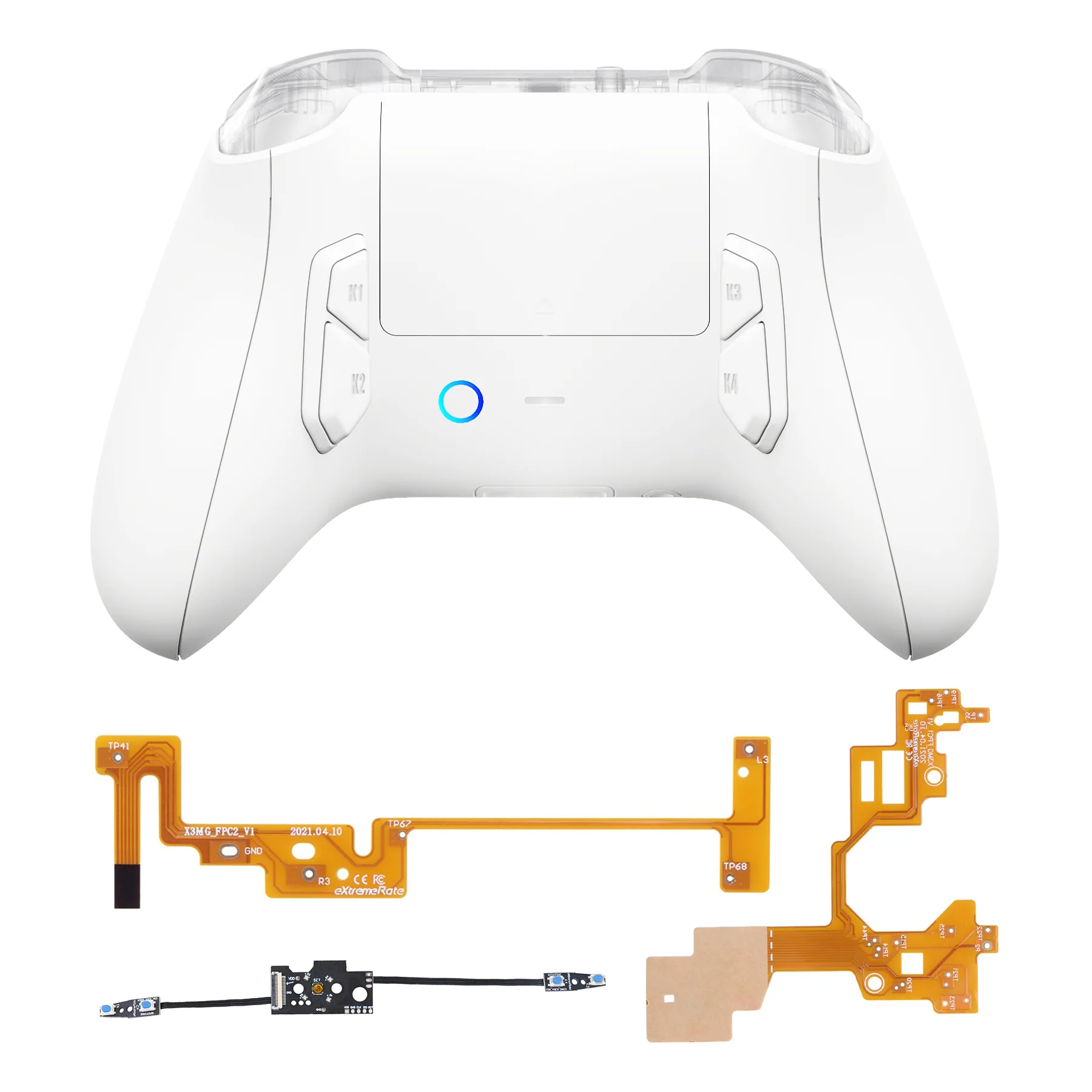 eXtremeRate VICTOR X Remap Kit for Xbox Series X & S Controller - White