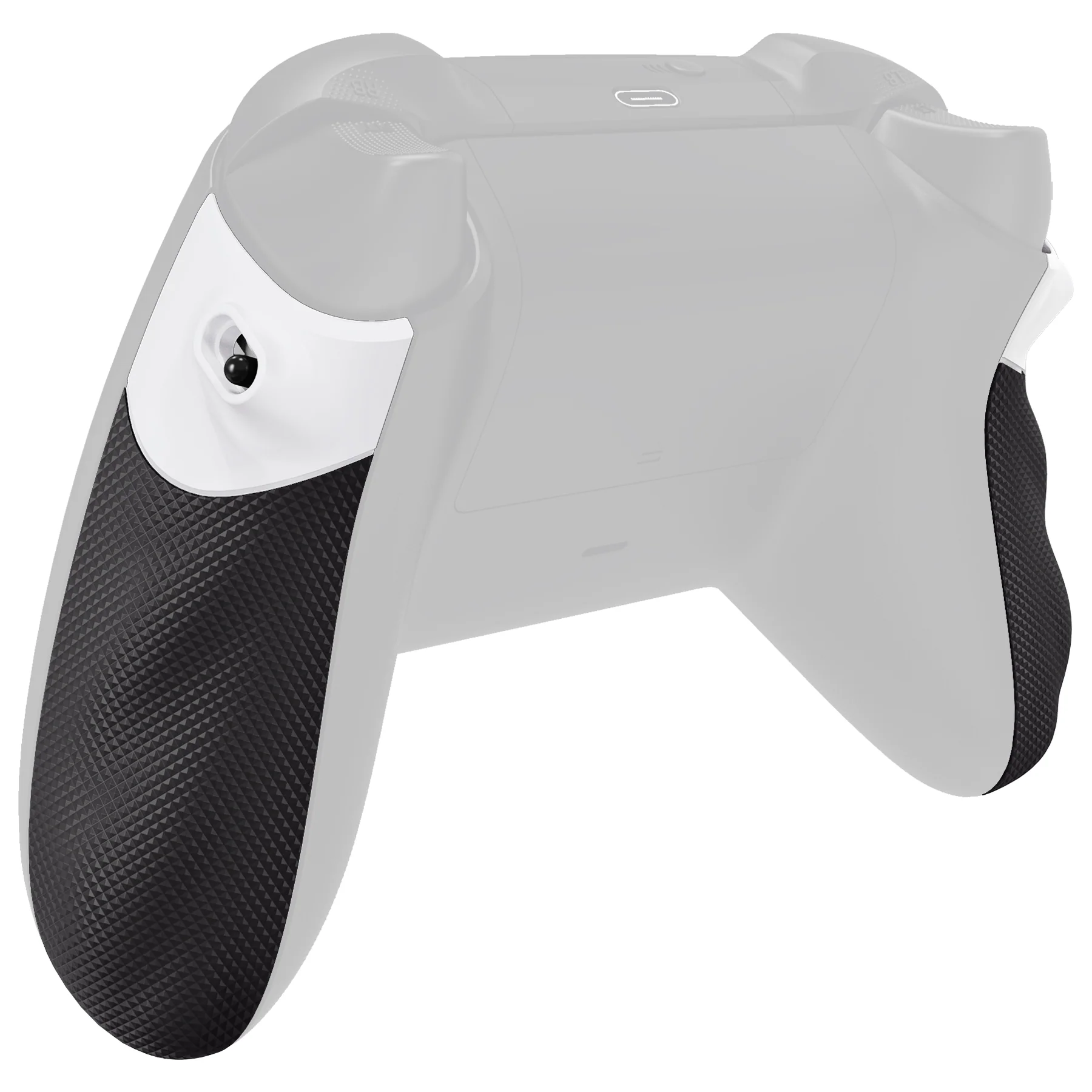 eXtremeRate FLEXOR Rubberized Side Rails Grips Trigger Stop Kit for Xbox Series X/S Controller & Xbox Core Controller - White