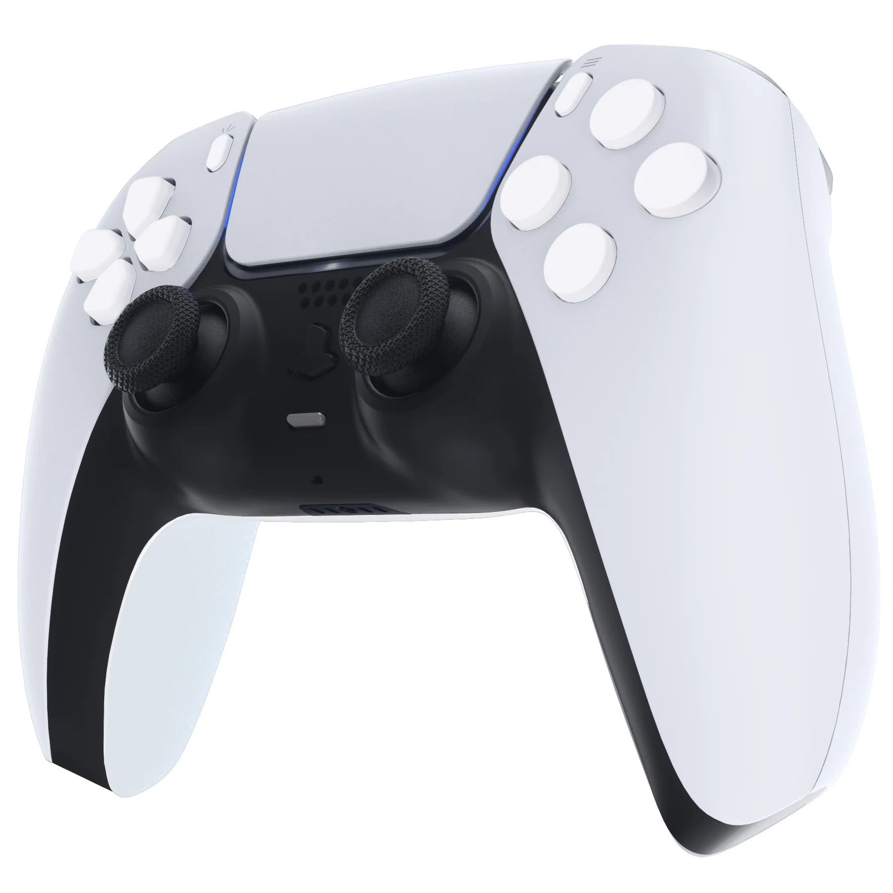 eXtremeRate Replacement Full Set Buttons Compatible with PS5 Controller BDM-030/040/050/060 - White - Image 5