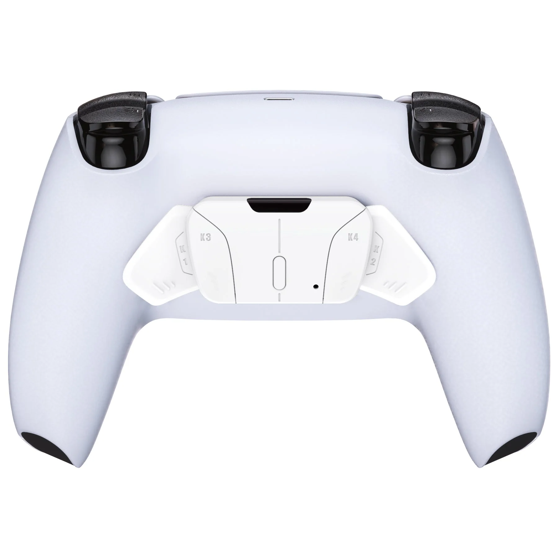 eXtremeRate Replacement Redesigned K1 K2 K3 K4 Back Buttons Housing Shell for eXtremeRate RISE4 Remap Kit, Compatible with PS5 Controller - White - Image 4
