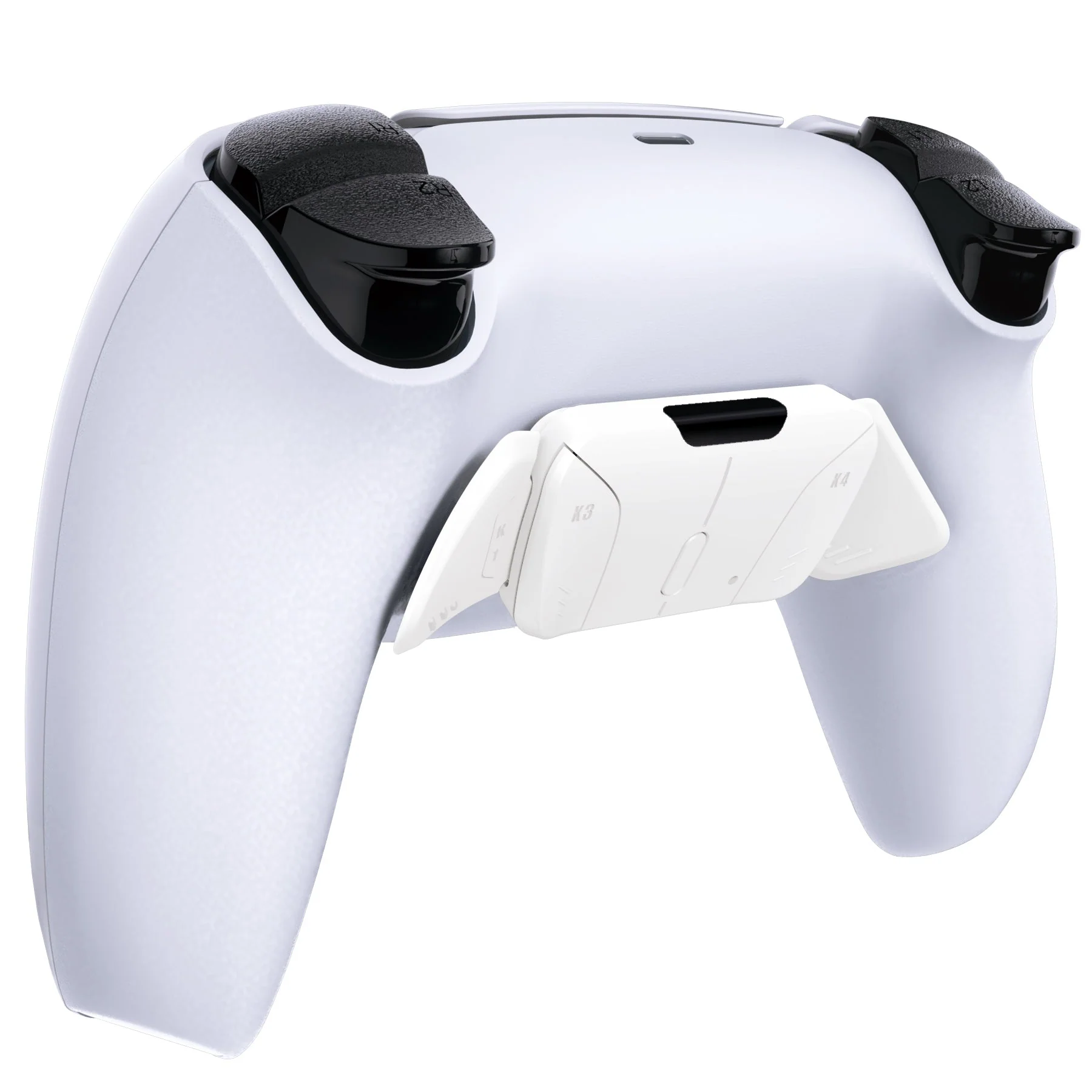 eXtremeRate Replacement Redesigned K1 K2 K3 K4 Back Buttons Housing Shell for eXtremeRate RISE4 Remap Kit, Compatible with PS5 Controller - White - Image 5
