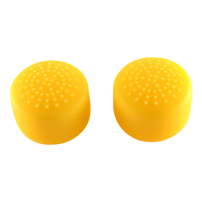 eXtremeRate 8 Yellow Silicone Rubber Precision Platporm Raised Analog Sticks Thumb Grips for ps4 Slim ps4 Pro Thumbsticks -ZXBJ1240 - Image 11